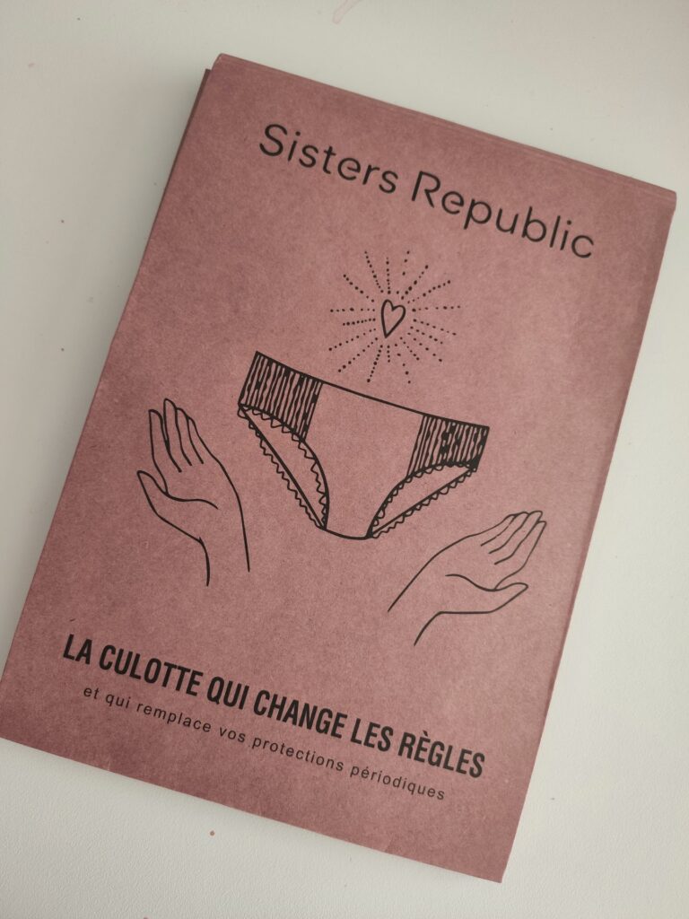 culotte menstruelle Sisters republic
